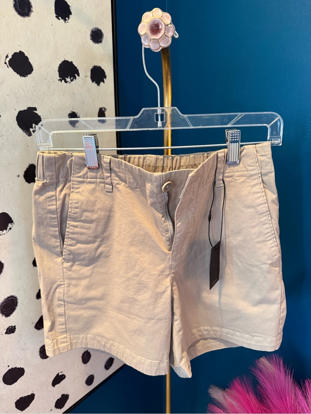 Bonobos Beige Casual Cargo Shorts